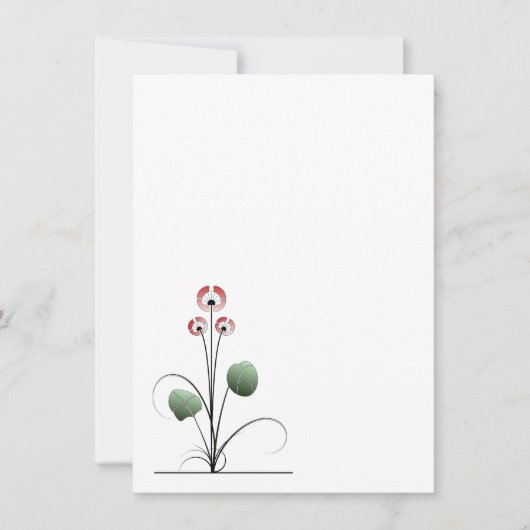 Ikebana kaart (Voorkant)