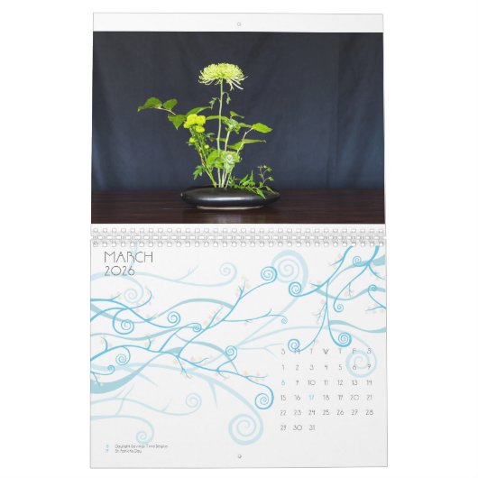Ikebana Kalender (Mar 2026)