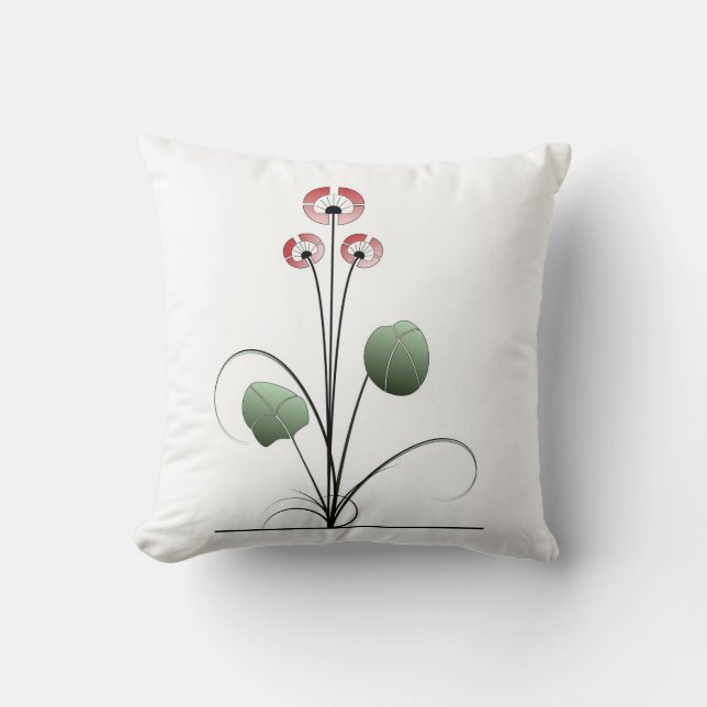 Ikebana Kussen (Voorkant)