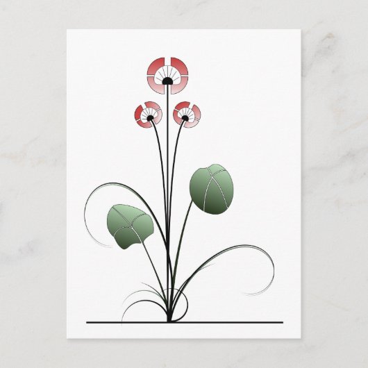 Ikebana-postkaart Briefkaart (Voorkant)