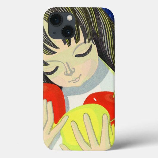 Ikeda Shuzo Apple Song leuke kleine kawaii-meisjes Case-Mate iPhone Case (Achterkant)