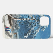 Ikegami Honmonji Tempel Kawase Hasui shin hanga Case-Mate iPhone Case (Achterkant (horizontaal))