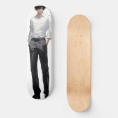 Ikemen Anime Man Persoonlijk Skateboard (Voorkant)