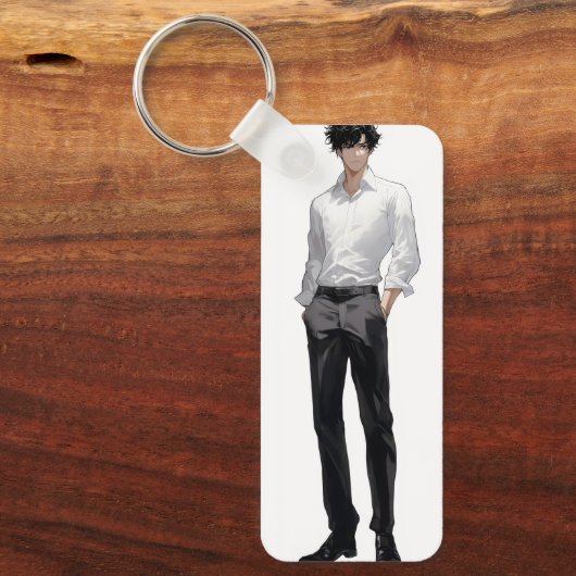 Ikemen Anime Man Sleutelhanger (Voorkant)