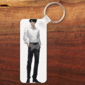 Ikemen Anime Man Sleutelhanger (Achterkant)