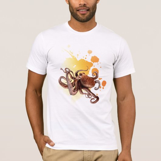 Iker de Octopus T-shirt (Voorkant)