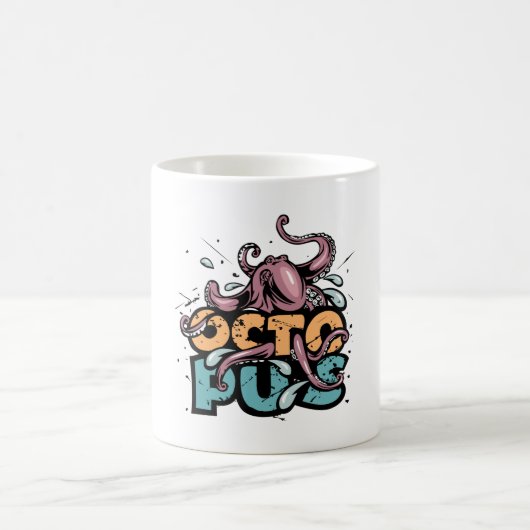 Iker the Octopus Coffee Mok (Center)