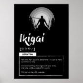 Ikiagai - Japans concept voor succes Poster (Voorkant)