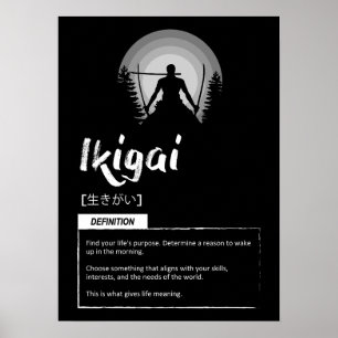 Ikiagai - Japans concept voor succes Poster