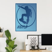 iKICKFLIP-ingericht Poster (Thuiskantoor)