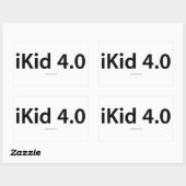 iKid 4.0 Stickers rechthoek (Vel)