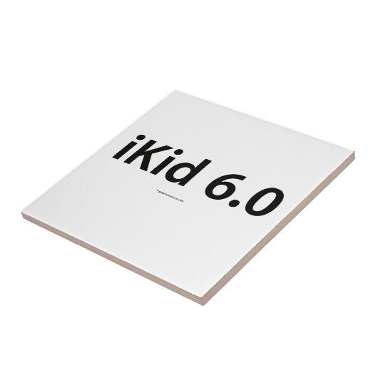 iKid 6.0 Tegeltje (Zijkant)