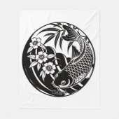 Ikigai Fleece Deken (Voorkant)
