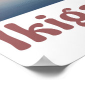 Ikigai in Mount Fuji: Serene Japanese Art Poster (Hoek)