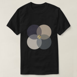 Ikigai Japanese Philosophy Glitch Aesthetic  T-shirt