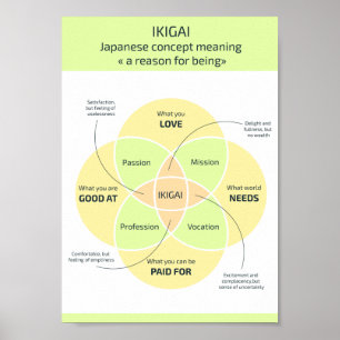 Ikigai: Je reden vinden om te zijn Poster