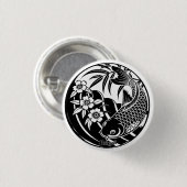 Ikigai Ronde Button 3,2 Cm (Voorkant /achterkant)