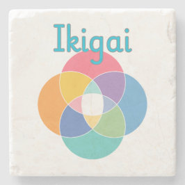 Ikigai Stenen Onderzetter