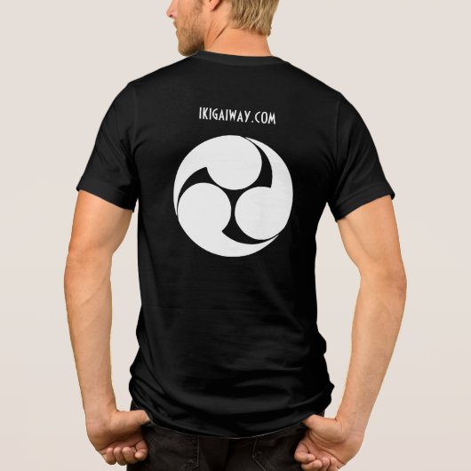 IkigaiWay T-shirt (Achterkant)