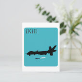 iKill Briefkaart (Staand voorkant)