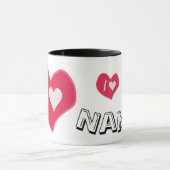 “Ik💕Jou Hart – Cute Romantische Cadeau Design” Mok (Midden)