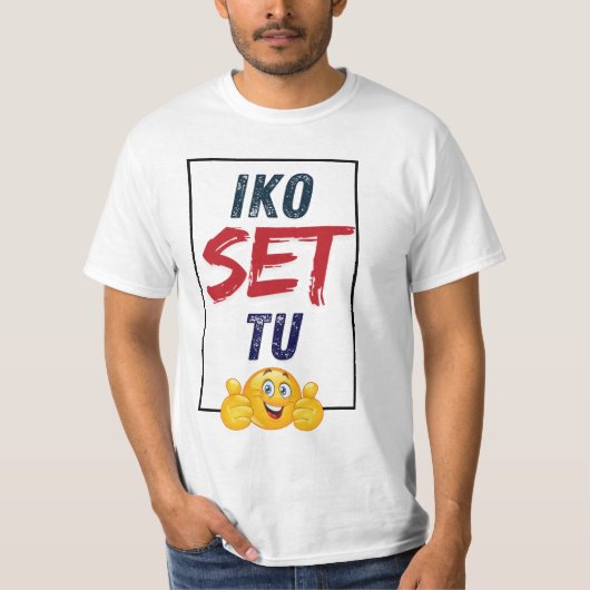 IKO SET TU  T-SHIRT (Voorkant)