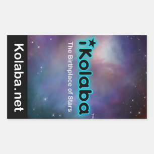 iKolaba De geboorteplaats van sterren Sticker