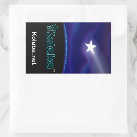 iKolaba Vind je Inner Star Sticker (Tas)