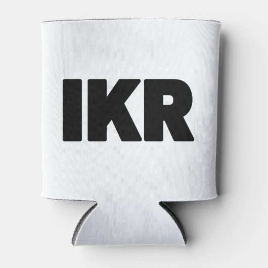 IKR | Text Slang Blikjeskoeler (Voorkant)