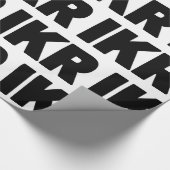 IKR | Text Slang Cadeaupapier (Hoek)