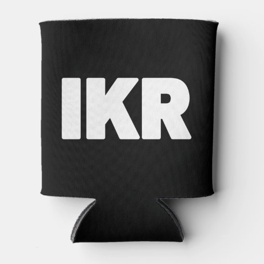 IKR | Text Slang Koelbox Blikjeskoeler (Voorkant)