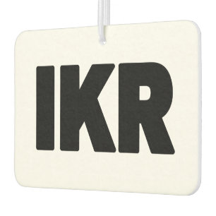 IKR   Text Slang Luchtverfrisser