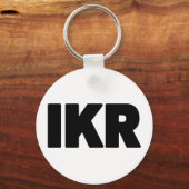 IKR | Text Slang Sleutelhanger (Voorkant)
