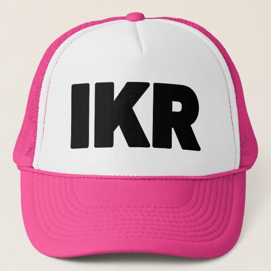 IKR | Text Slang Trucker Pet (Voorkant)