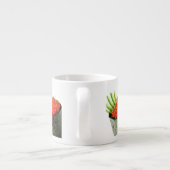 Ikura (Salmon Roe) Gunkan Maki Sushi Espresso Kop (Achterkant)