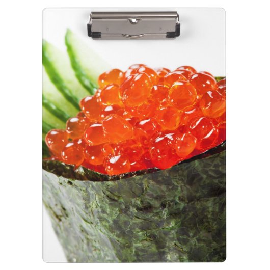 Ikura (Salmon Roe) Gunkan Maki Sushi Klembord (Voorkant)