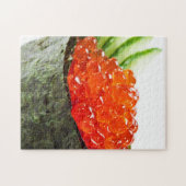 Ikura (Salmon Roe) Gunkan Maki Sushi Legpuzzel (Horizontaal)