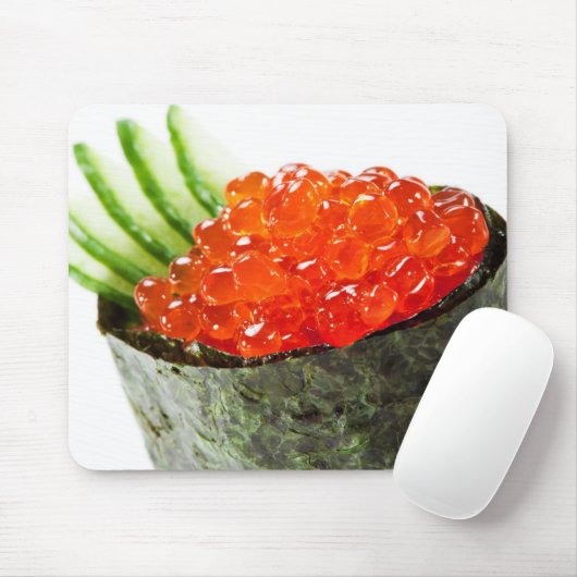 Ikura (Salmon Roe) Gunkan Maki Sushi Muismat (Met muis)
