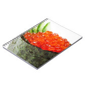 Ikura (Salmon Roe) Gunkan Maki Sushi Notitieboek (Linkerzijde)