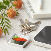 Ikura (Salmon Roe) Gunkan Maki Sushi Sleutelhanger (Zijkant)