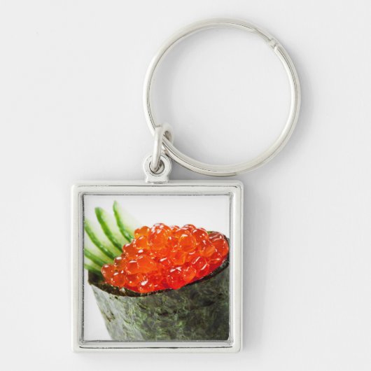 Ikura (Salmon Roe) Gunkan Maki Sushi Sleutelhanger (Voorkant)