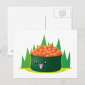Ikura Sushi Briefkaart (Voorkant / Achterkant)