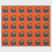 Ikura Sushi — Verpakkingspapier Cadeaupapier (Vlak)