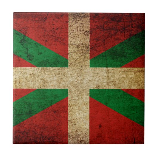 Ikurriña antigua tegeltje (Voorkant)