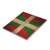 Ikurriña antigua tegeltje (Zijkant)