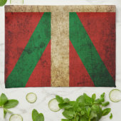 Ikurriña antigua theedoek (Gevouwen)