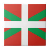 IKURRIÑA DRAPEAU BASQUE EUSKADI FLAG VASCA TEGELTJE (Voorkant)