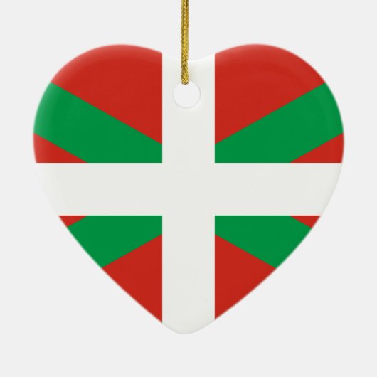 Ikurriña Keramisch Ornament (Achterkant)