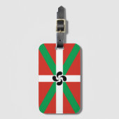 Ikurriña met Lauburu-symbool Bagagelabel (Voorkant (verticaal))