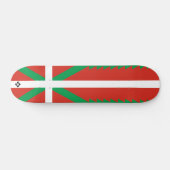 Ikurriña met Lauburu-symbool Persoonlijk Skateboard (Horizontaal)